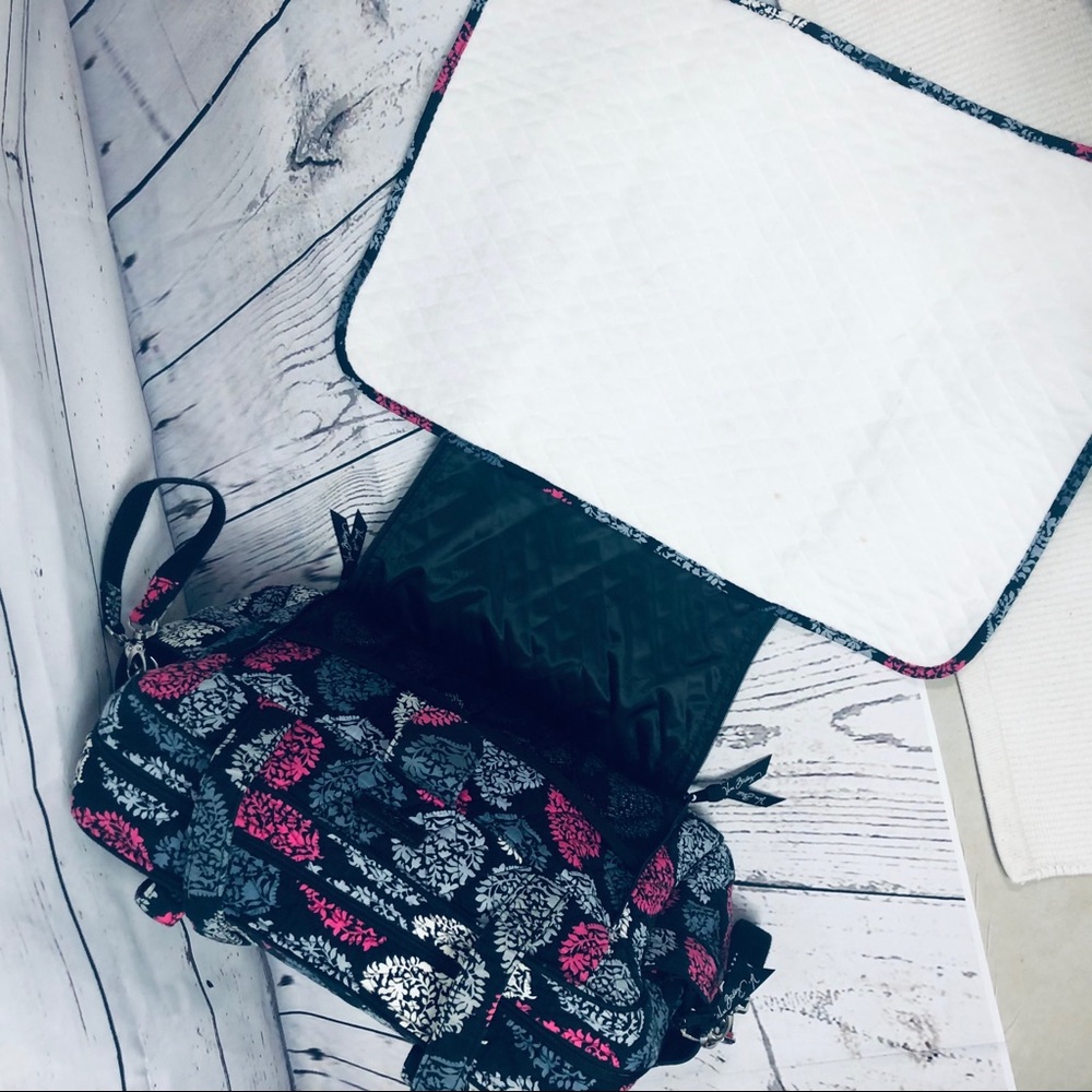 Vera Bradley Quilted Baby Bag Diaper Bag Northern Lights - Picture 6 of 16